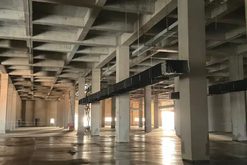 reinforced parking garage